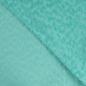 Preview: Jersey Jaquard "Leo" emerald türkis mit Frottee Leo Muster